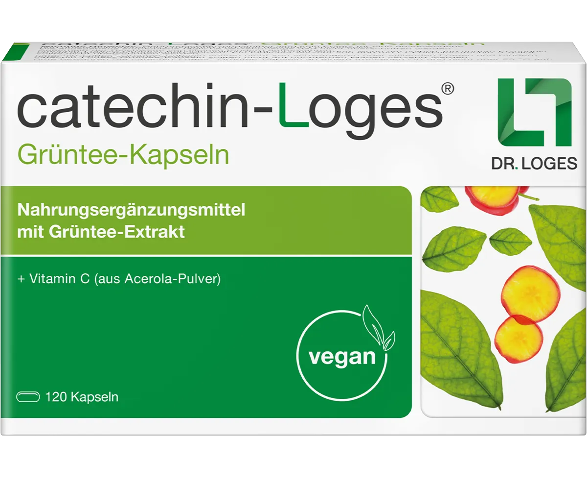 Verpackung von catechin-Loges