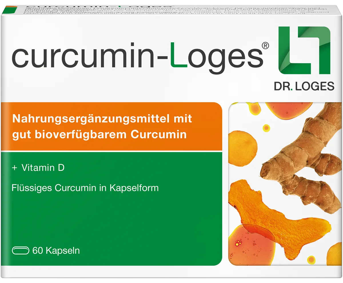 Verpackung von curcumin-Loges