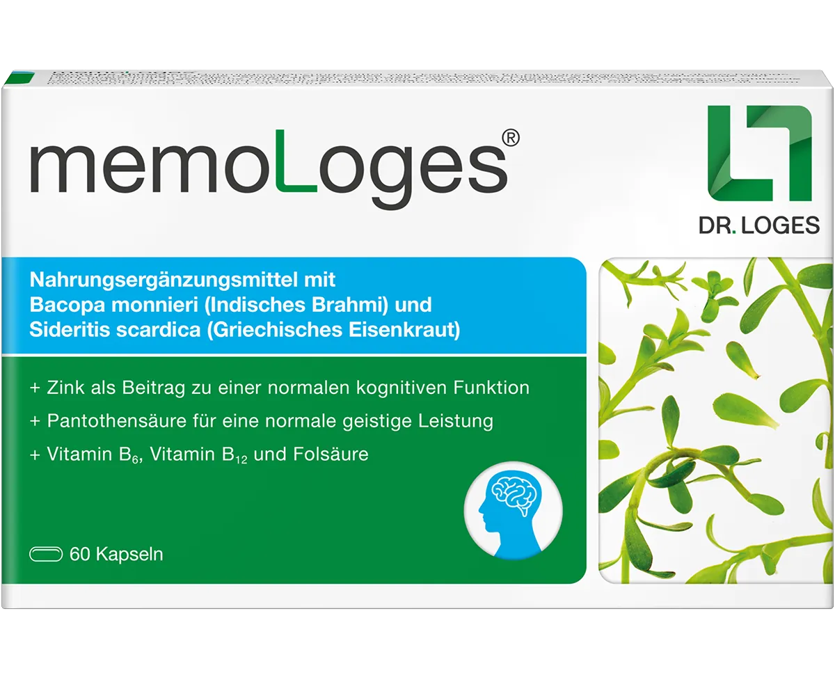 Verpackung von memoLoges 