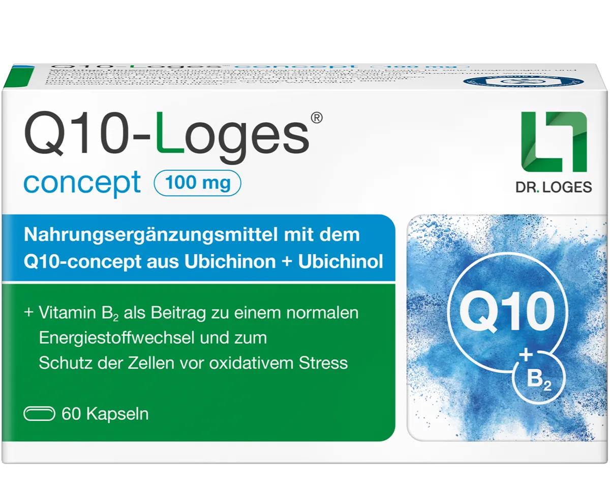 Verpackung von Q10-Loges concept 