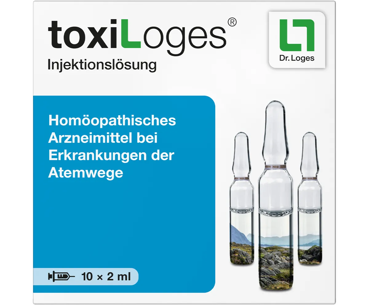 Verpackung von toxiLoges Injektionslösung 