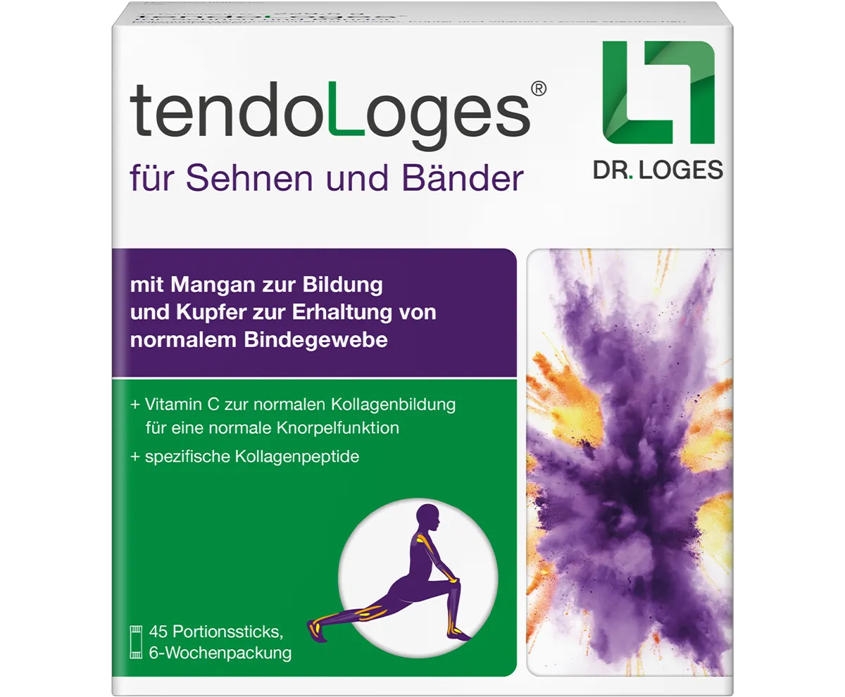 Verpackung von tendoLoges für Sehnen und Bänder 