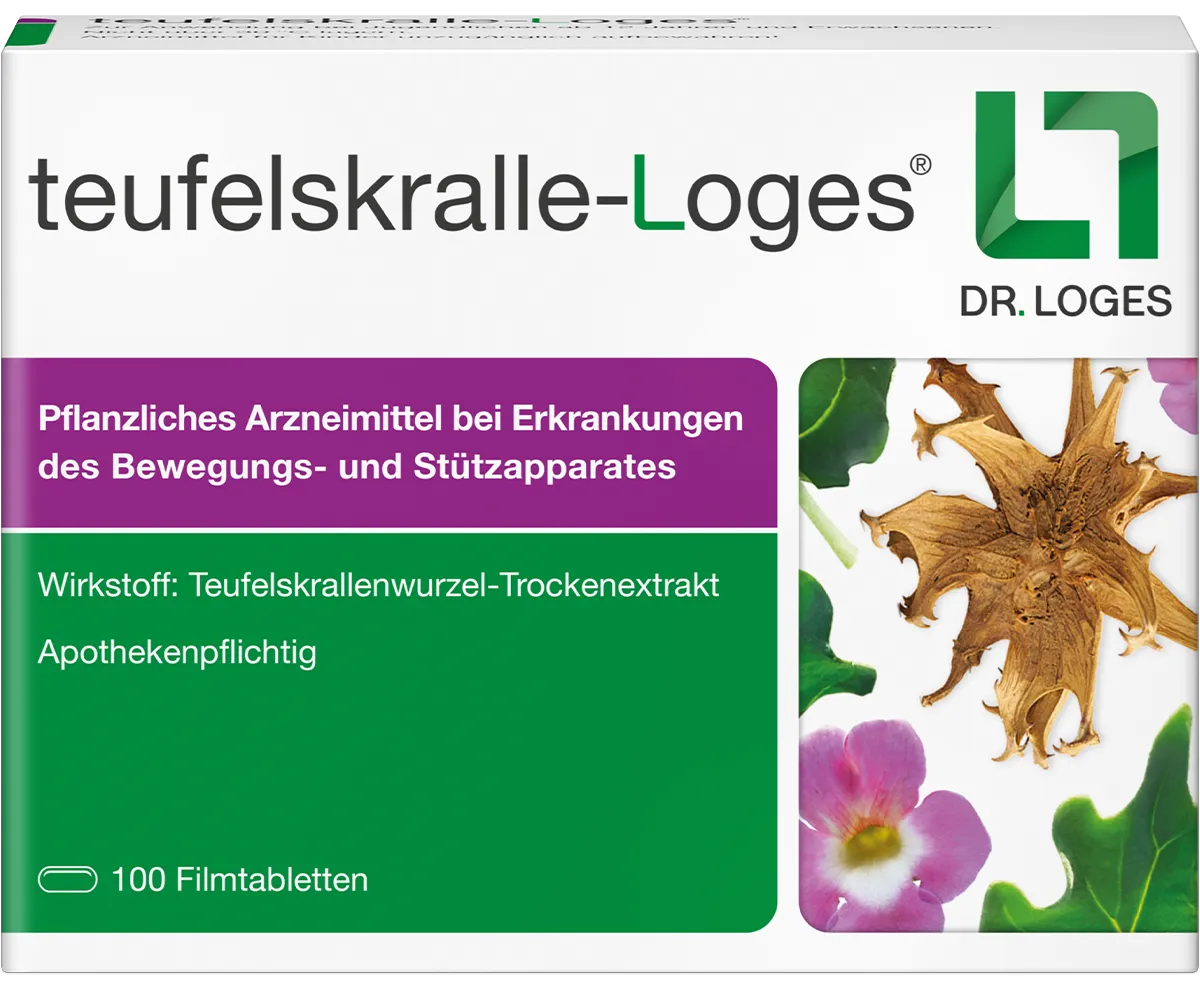Verpackung von teufelskralle-Loges
