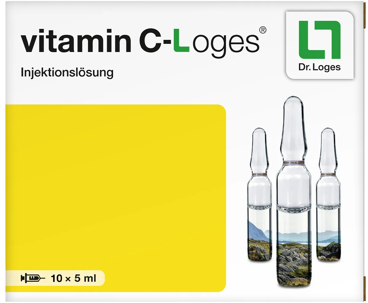 Verpackung von vitamin C-Loges Injektionslösung